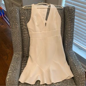 white cocktail dress